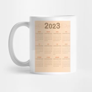 2023 Calendar year Mug